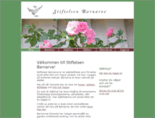 Tablet Screenshot of barnarve.se